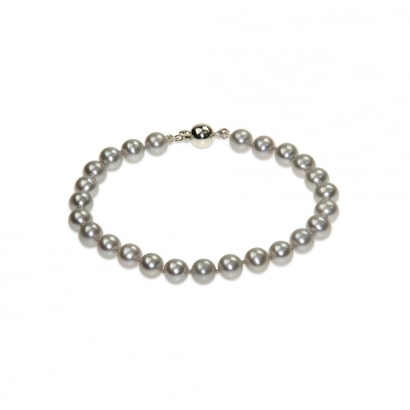 Silver Freshwater pearl Bracelet and Silver Clasp