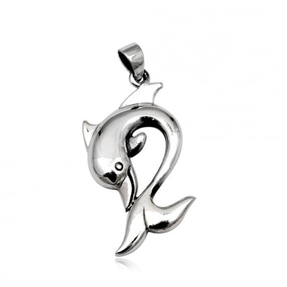 925 Silver Dolphin Pendant