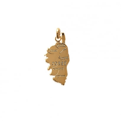 Yellow Gold Plated Corsica Pendant