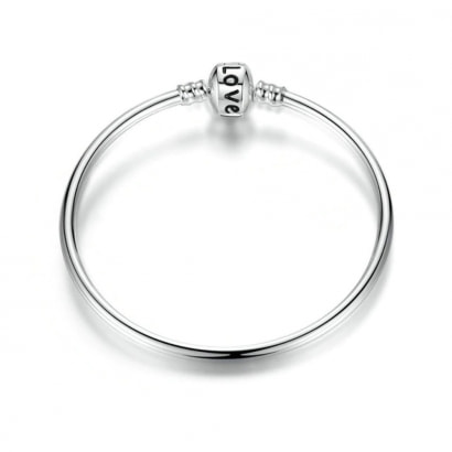 Love bangle in Silver Plated