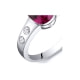 1.75 cts Ruby Ring and 925 Sterling Silver - Size 8
