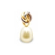 Gold Freshwater Pearl Pendant and 3 Gold 750/1000