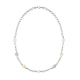 Multicolor Freshwater Pearls Necklace and 925 Silver