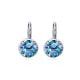 Blue Swarovski Elements Crystal Earrings