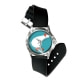 Mixed Sloth Uhr und Armband Silikon schwarz
