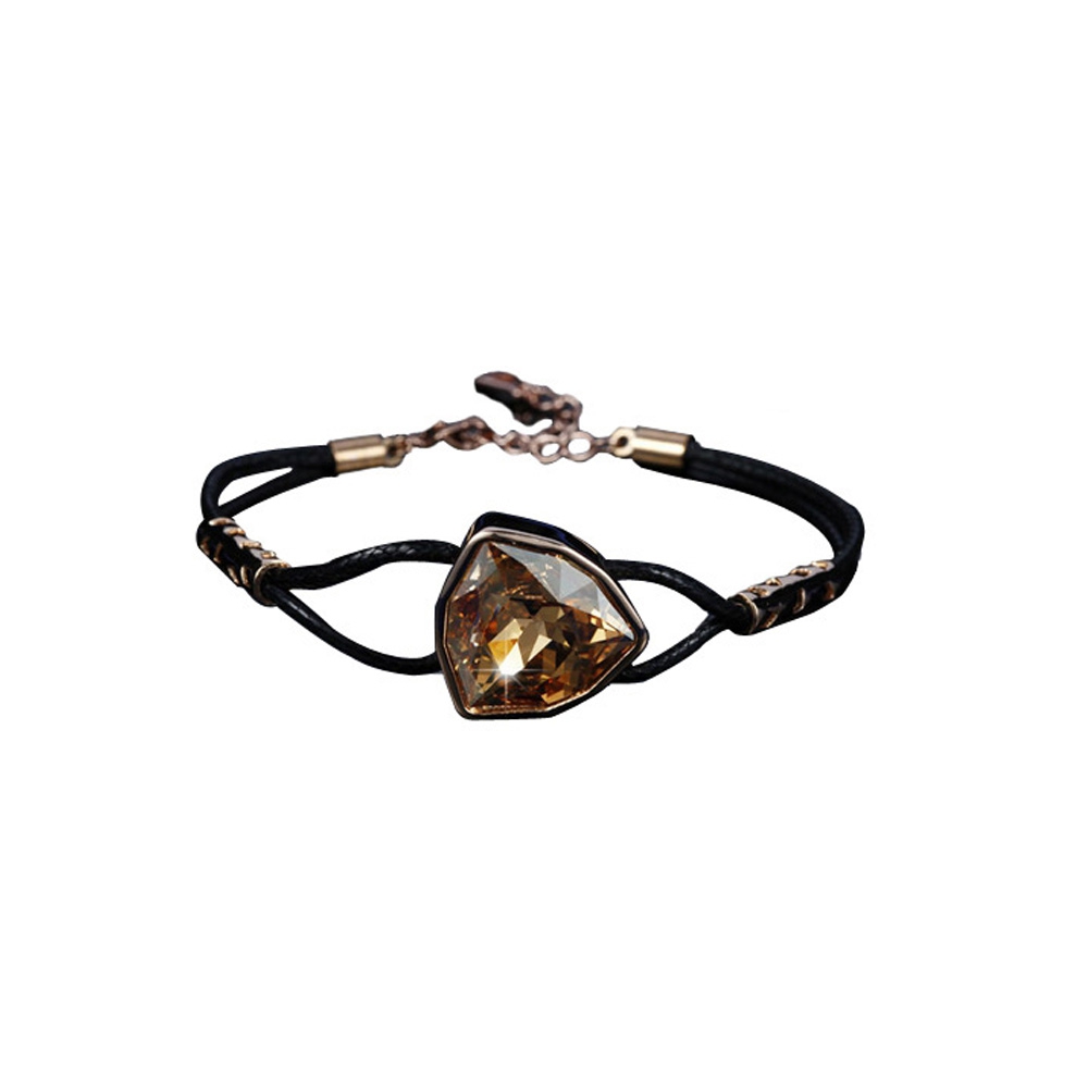 Fabula Bangle Bracelets and Cuffs  Buy Fabula Rose Gold Crystal Elements  Sparkling Bracelet Online  Nykaa Fashion